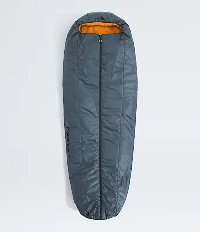 Ekspresowa dostawa Śpiwór syntetyczny The North Face Stormbreak - Granite Grey/Dust Orange