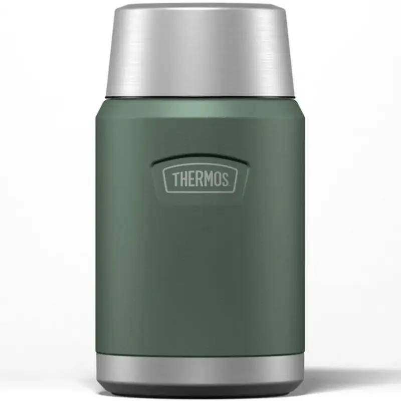 Sprawdź teraz Termos obiadowy z łyżką i kubkiem Thermos 710 Ml - Zielony