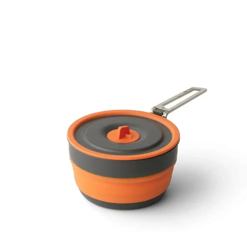 Łatwy zwrot Garnek składany STS Frontier Ultralight Collapsible Pot 1L