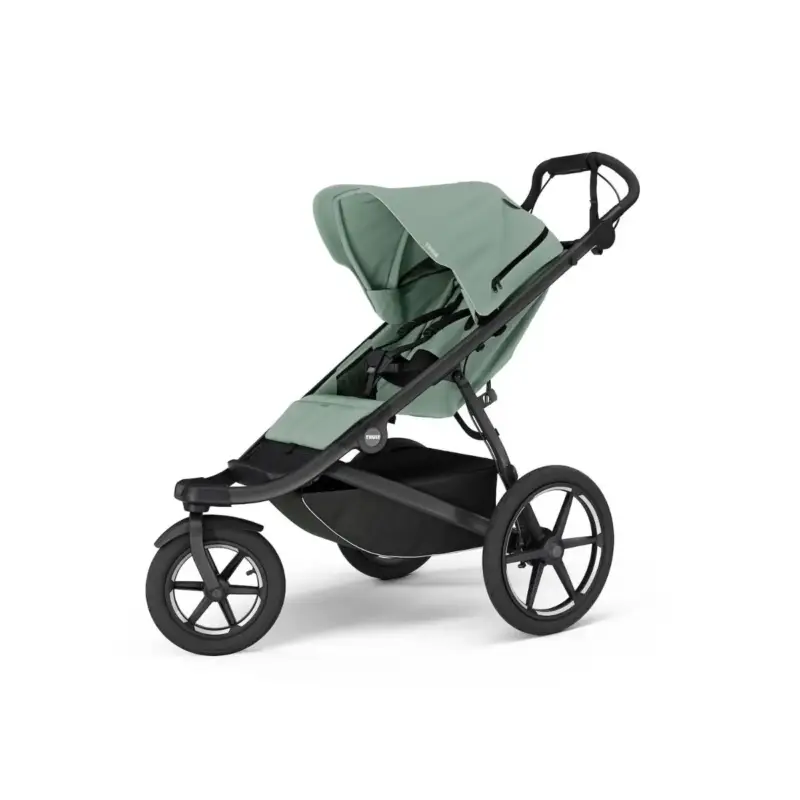 Rabat Wózek na każdy teren z magnetyczną klamrą Thule Urban Glide 3 - Mist Green On Black