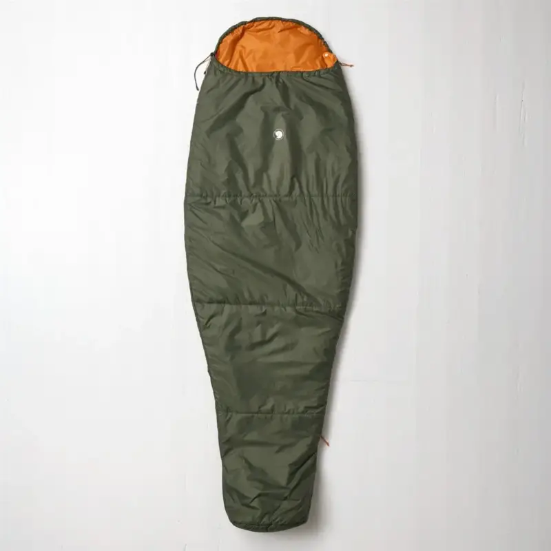 Śpiwór syntetyczny Fjallraven Abisko Summer - Olive Łatwy zwrot