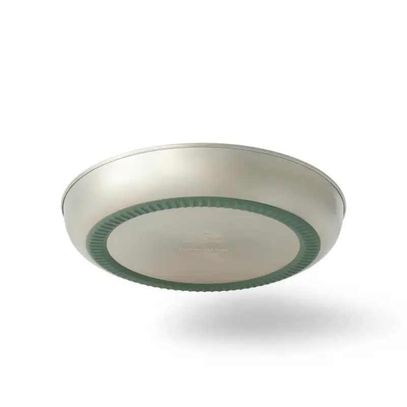Ostatnia szansa Talerz ze stali nierdzewnej STS Detour Stainless Steel Plate - Laurel Green