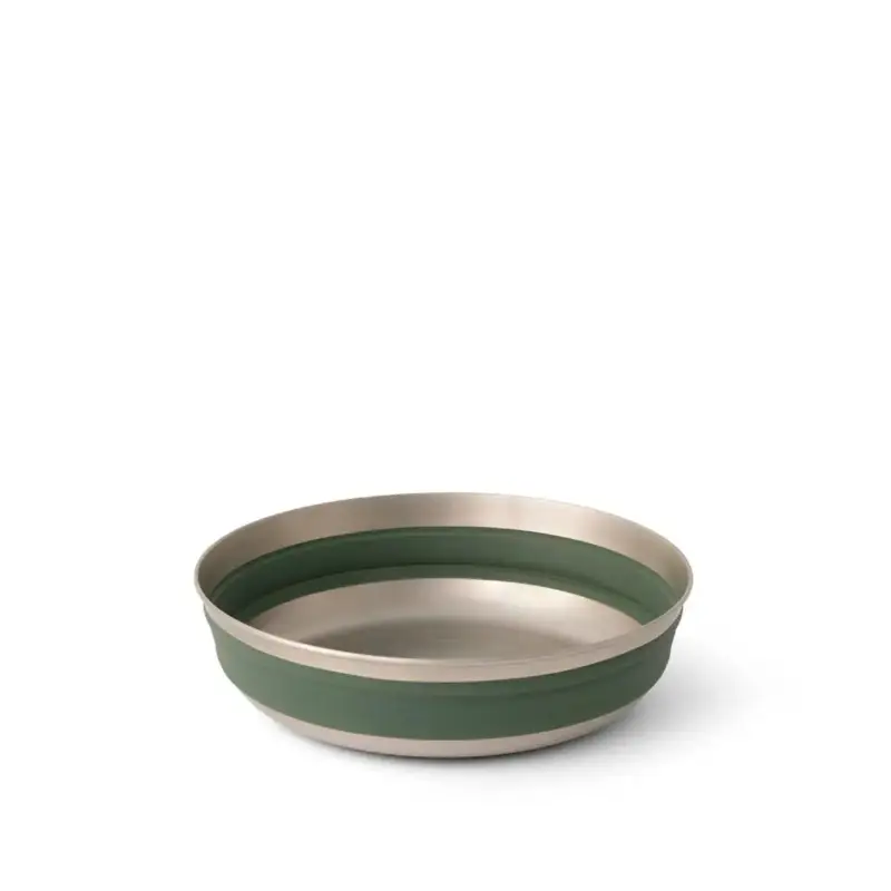 Miska składana ze stali nierdzewnej STS Detour Stainless Steel Collapsible Bowl - Laurel Green Oferta czasowa