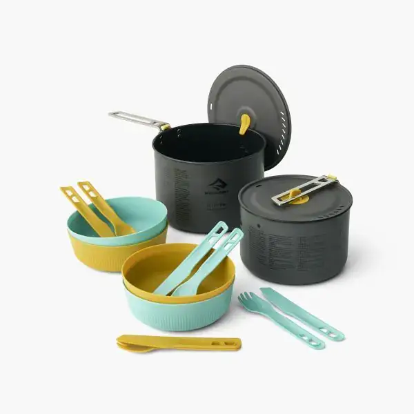 Zestaw naczyń STS Frontier UL Two Pot Cook Set (4 Person, 14 Piece) Premium