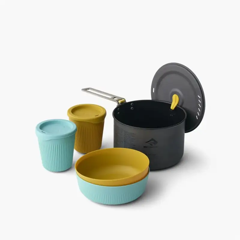 Tani Zestaw naczyń STS Frontier UL One Pot Cook Set (2 Person, 5 Piece)