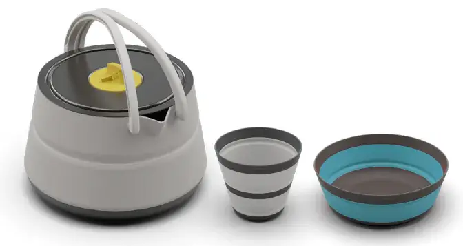 Kup online Zestaw składanych naczyń turystycznych STS Frontier UL Collapsible Cook Set (1 Person, 3 Piece)