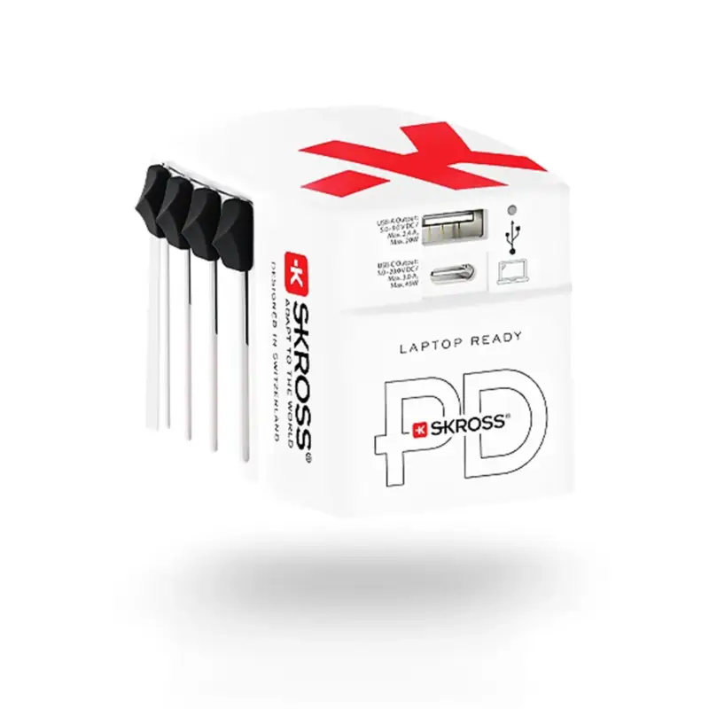 Ładowarka podróżna Skross World USB Charger Ac 65W Power Delivery Nowy