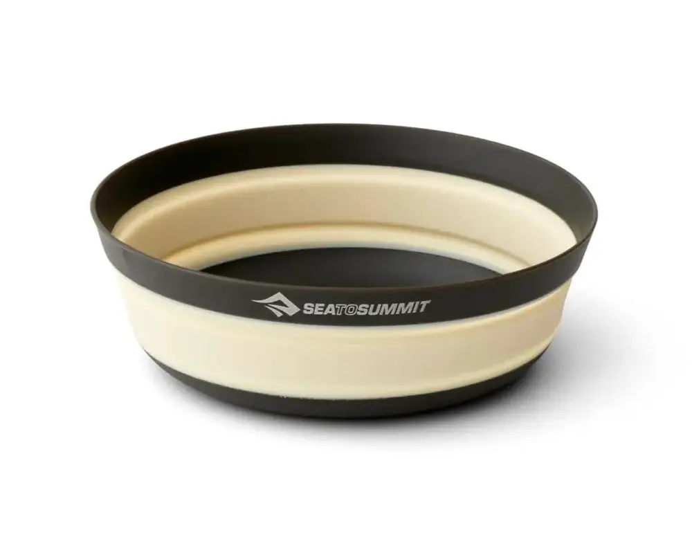 Dostępne od ręki Miska turystyczna składana Frontier Ultralight Collapsible Bowl - White