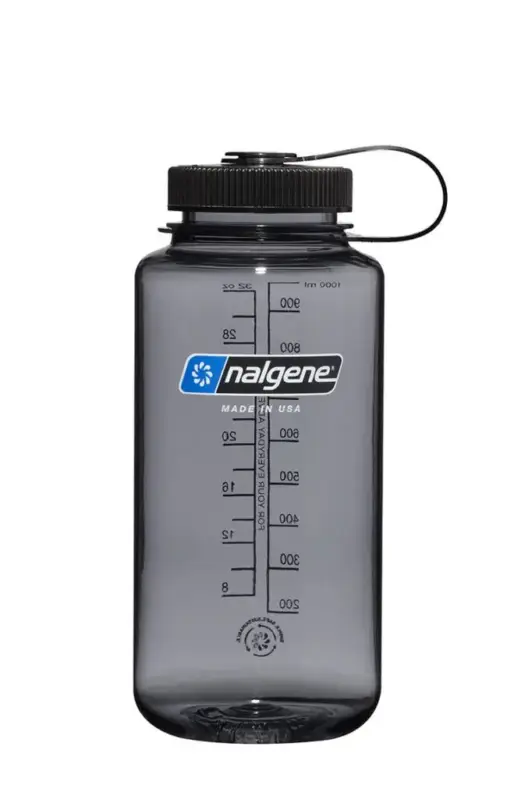 Butelka Nalgene 32Oz (1L) Wide Mouth Sustain Bottle - Gray Black Ostatnia szansa