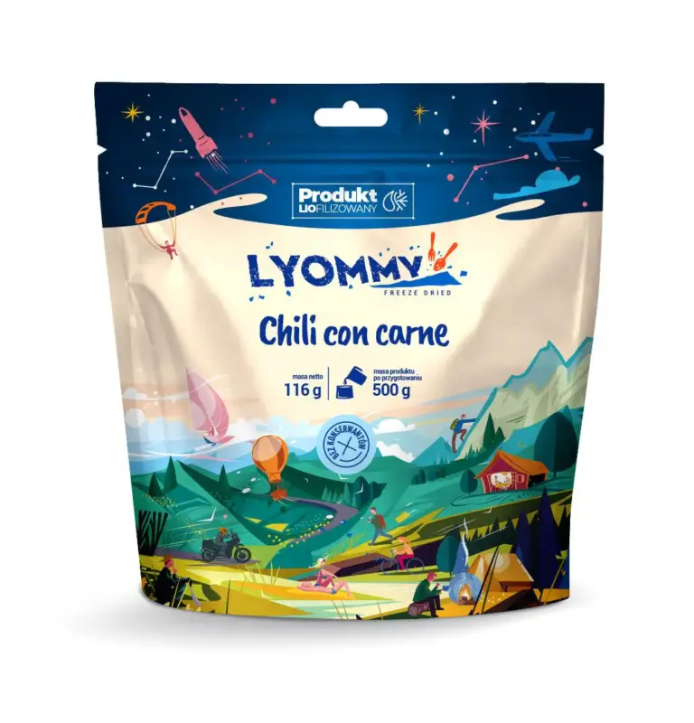Lyommy danie 500 G - Chili Con Carne Nowość