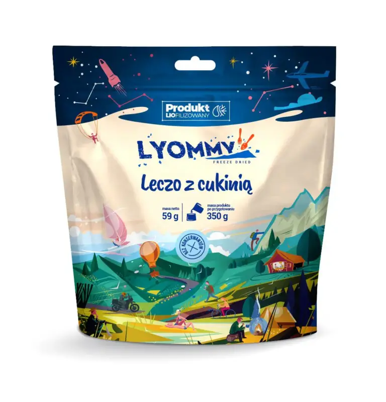 Lyommy danie 350 G - Leczo z Cukinią Ograniczona ilość