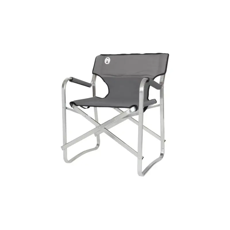 Krzesło turystyczne Coleman Deck Chair - Aluminium Grey Tani