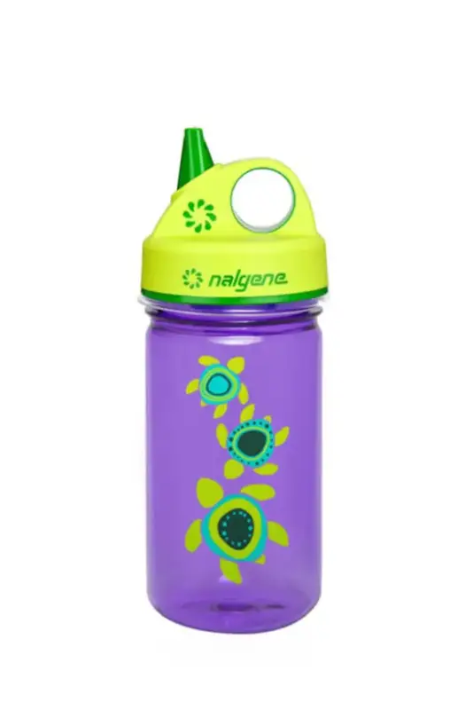 Butelka Nalgene 12Oz (350Ml) Kids Grip-N-Gulp-Sea Turtles Popularny