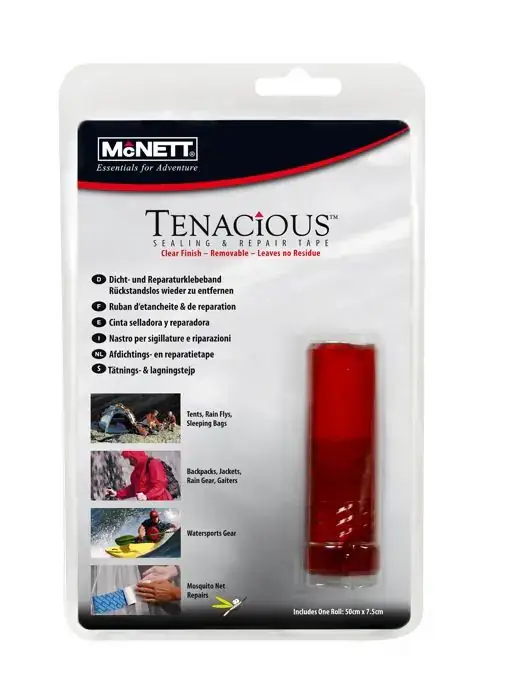 Łatwy zwrot Zestaw naprawczy Tenacious Repair Tape Transparent