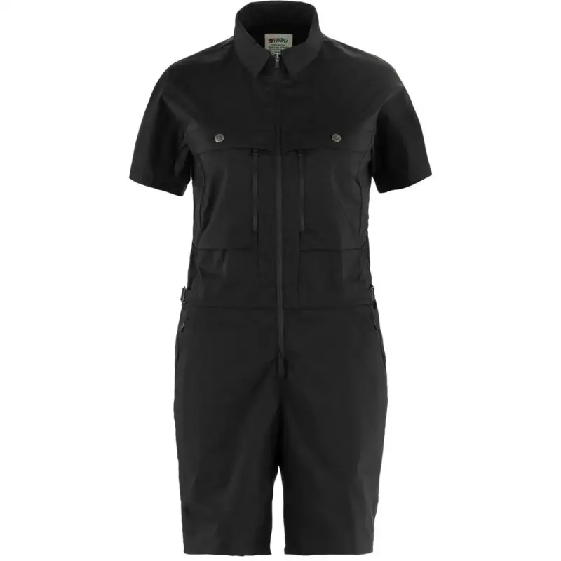 Kombinezon G-1000® damski Fjallraven Hoja Field Suit - Black Łatwy zwrot