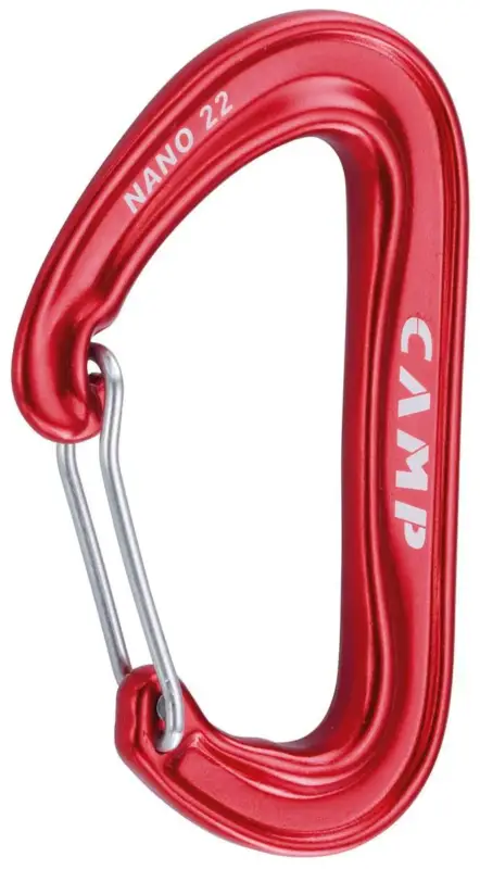Karabinek Camp Nano 22 - Red Nowość