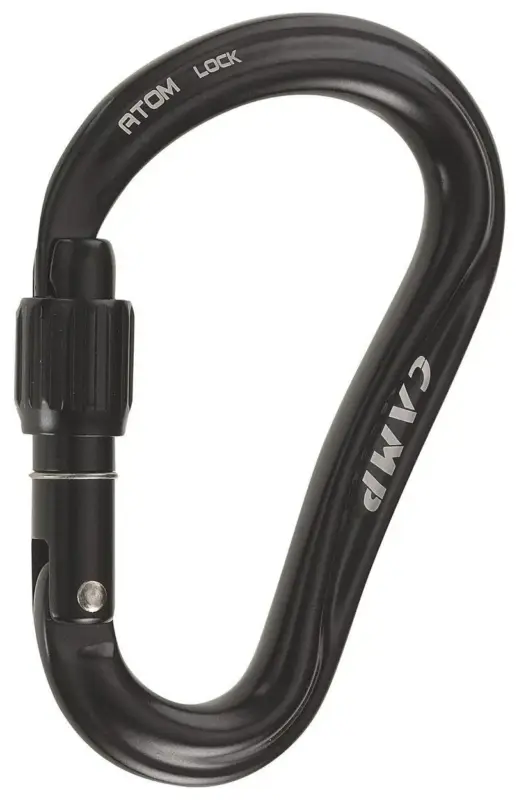 Karabinek Camp Hms Atom Lock - Black Najlepsza cena
