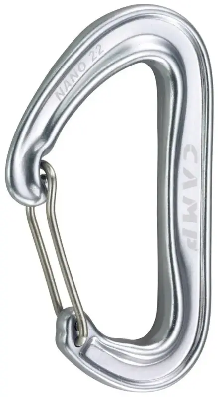 Karabinek Camp Nano 22 - Kolor Titanium Nowość